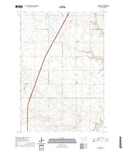 USGS US Topo 7.5-minute map for Peever NW SD 2021