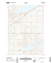 USGS US Topo 7.5-minute map for Pelican Lake SD 2021