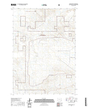 USGS US Topo 7.5-minute map for Phister Ranch SD 2021