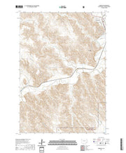 USGS US Topo 7.5-minute map for Pierre SW SD 2021