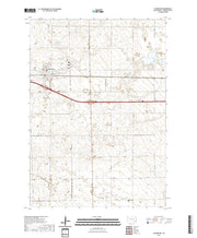 USGS US Topo 7.5-minute map for Plankinton SD 2021