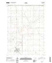 USGS US Topo 7.5-minute map for Platte SD 2021