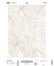 USGS US Topo 7.5-minute map for Post Ranch SD 2021