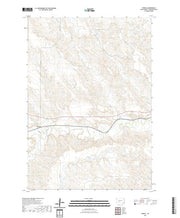 USGS US Topo 7.5-minute map for Powell SD 2021