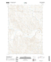 USGS US Topo 7.5-minute map for Prairie City NE SD 2021