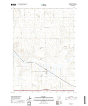 USGS US Topo 7.5-minute map for Pukwana SD 2021