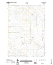 USGS US Topo 7.5-minute map for Pukwana NE SD 2021