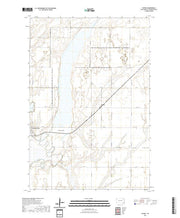 USGS US Topo 7.5-minute map for Putney SD 2021