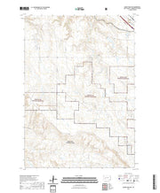 USGS US Topo 7.5-minute map for Quinn Table NE SD 2021