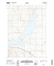 USGS US Topo 7.5-minute map for Ravinia SD 2021