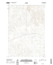 USGS US Topo 7.5-minute map for Red Elm SD 2021