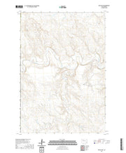 USGS US Topo 7.5-minute map for Red Elm NW SD 2021