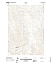 USGS US Topo 7.5-minute map for Red Scaffold SD 2021