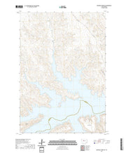 USGS US Topo 7.5-minute map for Rousseau Creek SW SD 2021