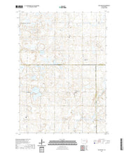 USGS US Topo 7.5-minute map for Rutland NW SD 2021