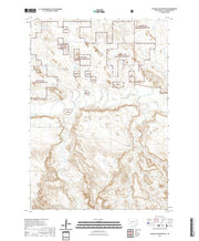 USGS US Topo 7.5-minute map for School Section Butte SD 2021