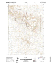 USGS US Topo 7.5-minute map for Sheep Mountain SD 2021