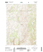 USGS US Topo 7.5-minute map for Signal Hill SD 2021