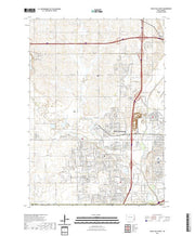 USGS US Topo 7.5-minute map for Sioux Falls West SD 2021