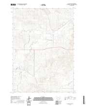 USGS US Topo 7.5-minute map for Slim Butte NW SD 2021