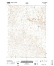 USGS US Topo 7.5-minute map for Slim Butte SW SDNE 2021