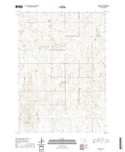 USGS US Topo 7.5-minute map for Snow Lake SD 2021