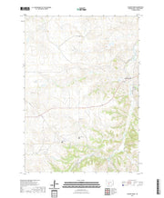 USGS US Topo 7.5-minute map for Soldier Creek SD 2021