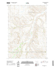 USGS US Topo 7.5-minute map for Soldier Creek NE SD 2021