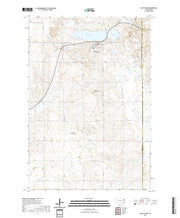 USGS US Topo 7.5-minute map for South Shore SD 2021