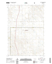 USGS US Topo 7.5-minute map for South of Pierre SD 2021