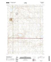 USGS US Topo 7.5-minute map for Spencer SD 2021