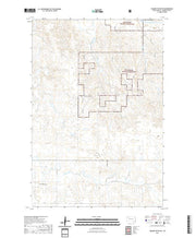 USGS US Topo 7.5-minute map for Square Top Butte SD 2021