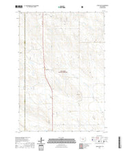 USGS US Topo 7.5-minute map for Stony Butte SD 2021