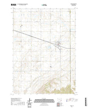 USGS US Topo 7.5-minute map for Tabor SD 2021