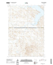 USGS US Topo 7.5-minute map for Tepee Buttes SDND 2021