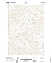 USGS US Topo 7.5-minute map for Thunder Butte SD 2021