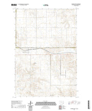 USGS US Topo 7.5-minute map for Thunder Hawk SDND 2021