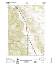 USGS US Topo 7.5-minute map for Tilford SD 2021