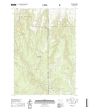 USGS US Topo 7.5-minute map for Tinton SDWY 2021