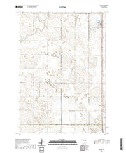 USGS US Topo 7.5-minute map for Tulare SD 2021