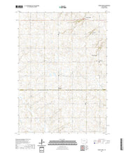 USGS US Topo 7.5-minute map for Turkey Ridge SD 2021