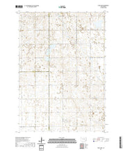 USGS US Topo 7.5-minute map for Twin Lakes SD 2021