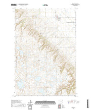 USGS US Topo 7.5-minute map for Veblen SD 2021