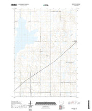 USGS US Topo 7.5-minute map for Vienna West SD 2021