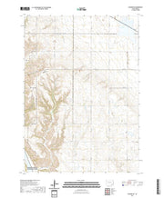 USGS US Topo 7.5-minute map for Wagner SW SD 2021