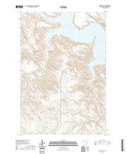 USGS US Topo 7.5-minute map for Wakpala SE SD 2021