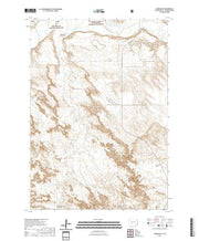 USGS US Topo 7.5-minute map for Wanblee NE SD 2021