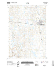 USGS US Topo 7.5-minute map for Webster SD 2021