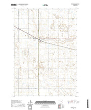 USGS US Topo 7.5-minute map for Wessington SD 2021