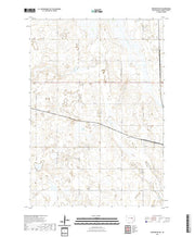 USGS US Topo 7.5-minute map for Wessington NE SD 2021